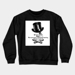 Winston Churchill Quote Crewneck Sweatshirt